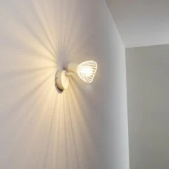 Spot mural Holbol Blanc, 1 lumière