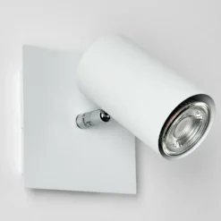 Spot mural Zuoz Blanc, 1 lumière