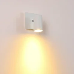 Spot mural Zuoz Blanc, 1 lumière