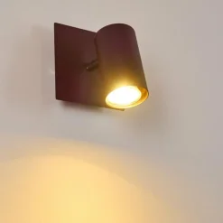 Spot mural Zuoz Rouille, 1 lumière