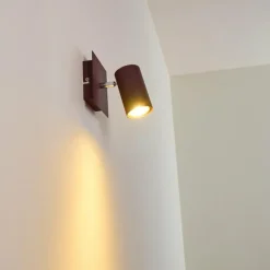 Spot mural Zuoz Rouille, 1 lumière