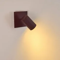 Spot mural Zuoz Rouille, 1 lumière