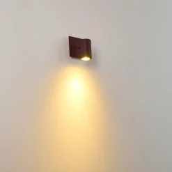 Spot mural Zuoz Rouille, 1 lumière