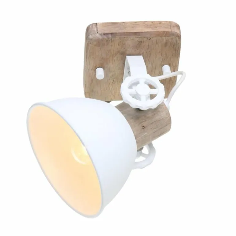 Spot Steinhauer GEARWOOD Blanc, 1 lumière