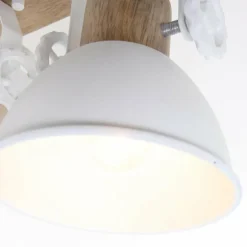 Spot Steinhauer GEARWOOD Blanc, 2 lumières