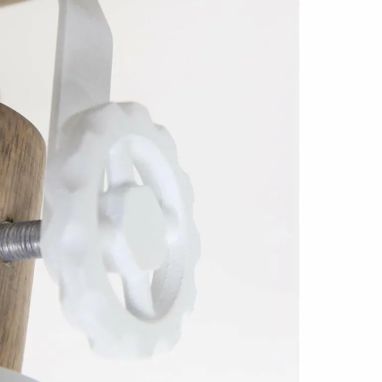 Spot Steinhauer GEARWOOD Blanc, 2 lumières