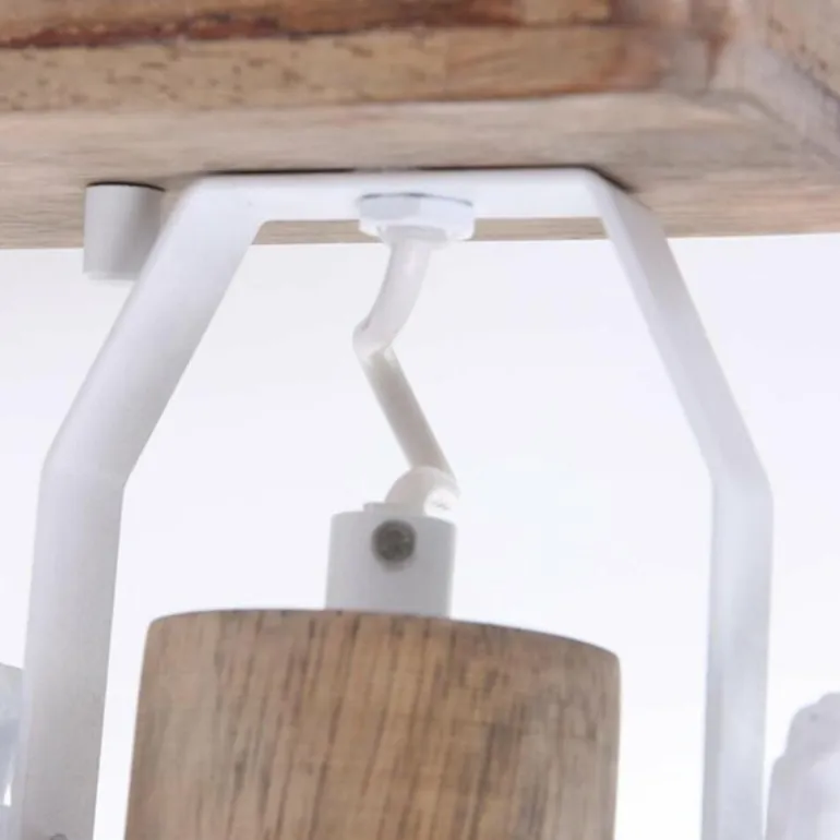 Spot Steinhauer GEARWOOD Blanc, 2 lumières