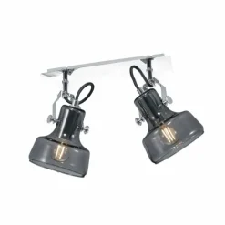 Spot Trio Leuchten KOLANI Chrome, 2 lumières