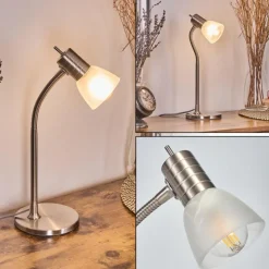 Stampen Lampe à poser Nickel mat, 1 lumière