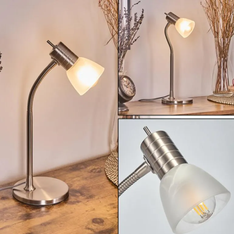 Stampen Lampe à poser Nickel mat, 1 lumière