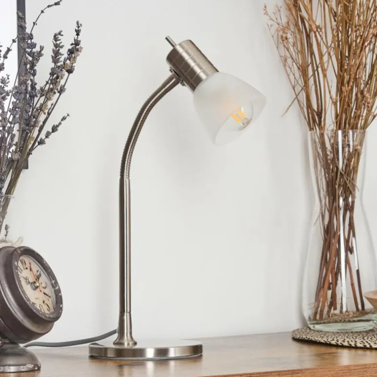 Stampen Lampe à poser Nickel mat, 1 lumière