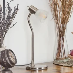 Stampen Lampe à poser Nickel mat, 1 lumière