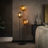 Stellar Lampadaire Anthracite, 3 lumières