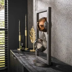 Stellar Lampe à poser Anthracite, 2 lumières