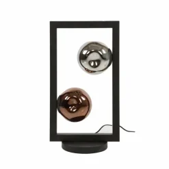 Stellar Lampe à poser Anthracite, 2 lumières