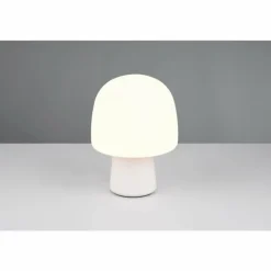 Style champignon Steen Lampe à poser Luminaires Trio Gris, 1 lumière