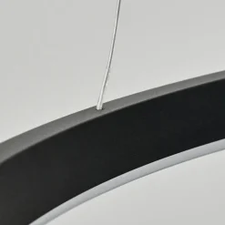 Suspension Barril LED Noir, 1 lumière