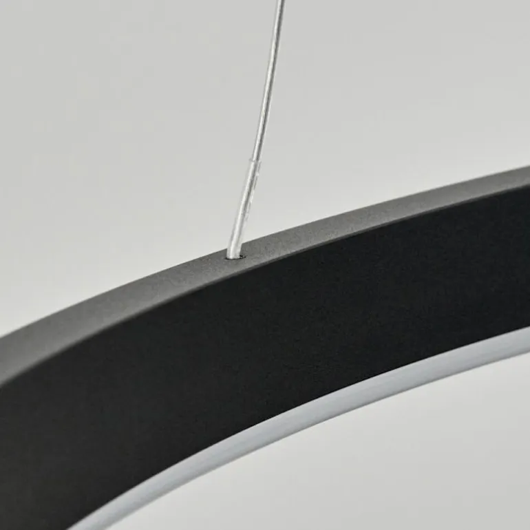 Suspension Barril LED Noir, 1 lumière