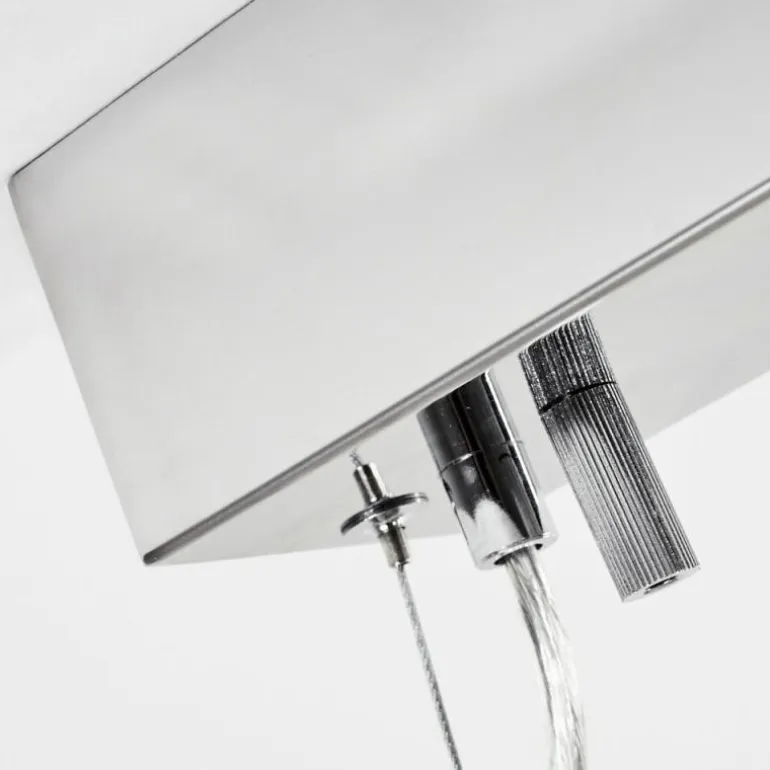 Suspension Cerrillos Chrome, 25 lumières
