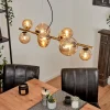 Suspension Chehalis LED Laiton, Noir, 9 lumières