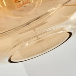 Suspension Collanco Noir, 1 lumière