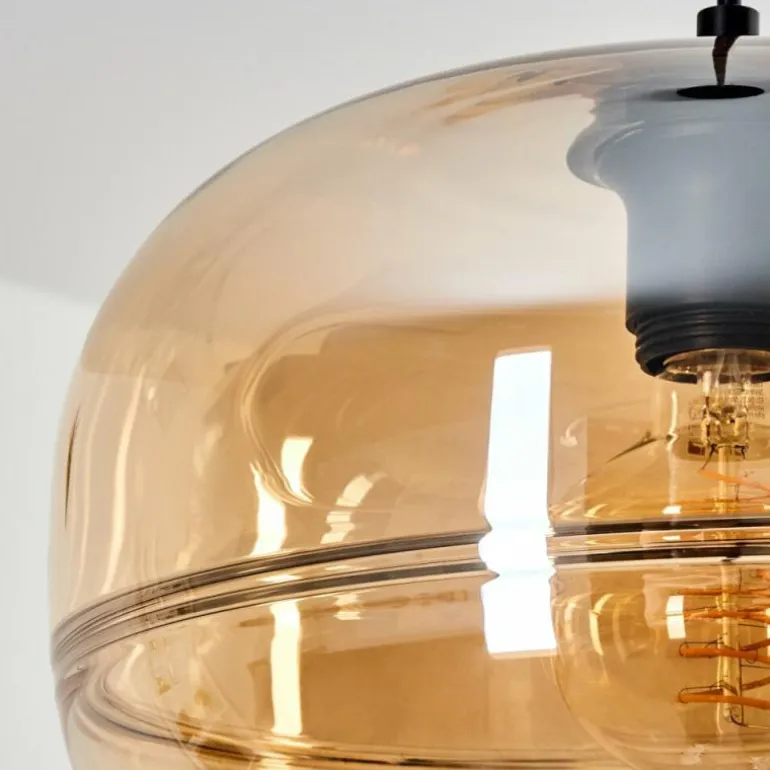 Suspension Collanco Noir, 1 lumière