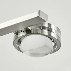 Suspension Fernandaires LED Nickel mat, 12 lumières