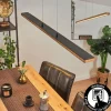 Suspension Guacacallo LED Noir, 1 lumière