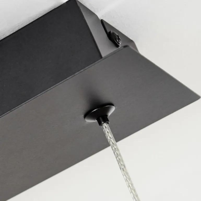 Suspension Guacacallo LED Noir, 1 lumière