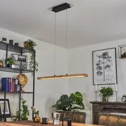 Suspension Guacacallo LED Noir, 1 lumière