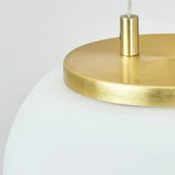Suspension Izenave LED Laiton, 3 lumières