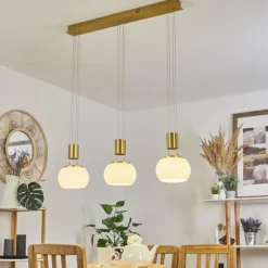 Suspension Izenave LED Laiton, 3 lumières