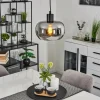 Suspension Lissy Noir, 1 lumière