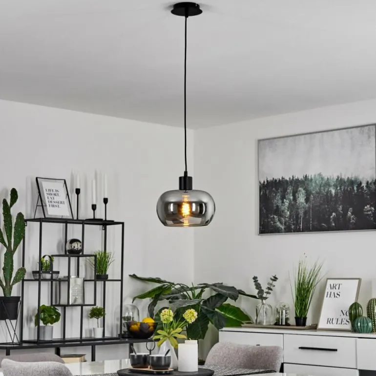 Suspension Lissy Noir, 1 lumière