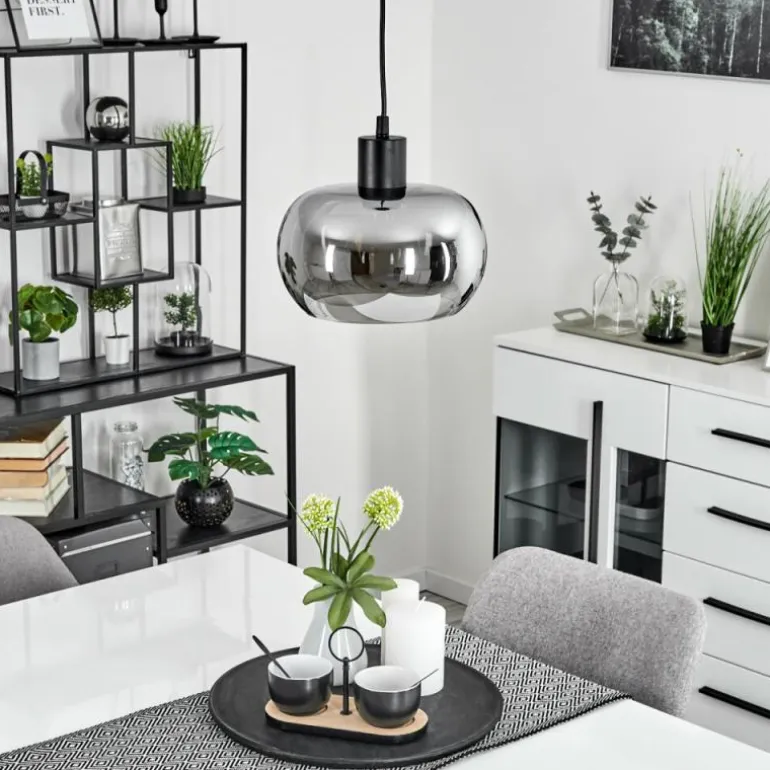 Suspension Lissy Noir, 1 lumière