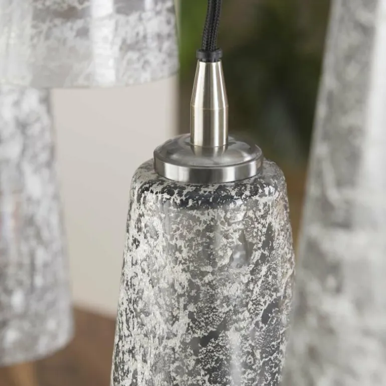 Suspension Mateus Noir, 7 lumières