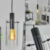 Suspension Miaqui Noir, 1 lumière