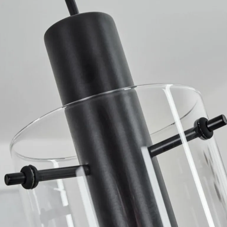 Suspension Miaqui Noir, 1 lumière