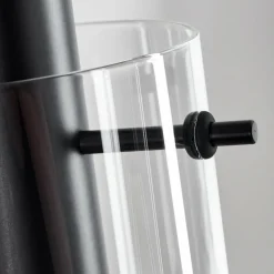 Suspension Miaqui Noir, 3 lumières
