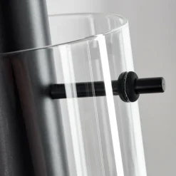 Suspension Miaqui Noir, 5 lumières