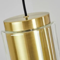 Suspension Pimeirol Noir, 1 lumière