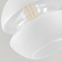Suspension Ventosa Blanc, 5 lumières