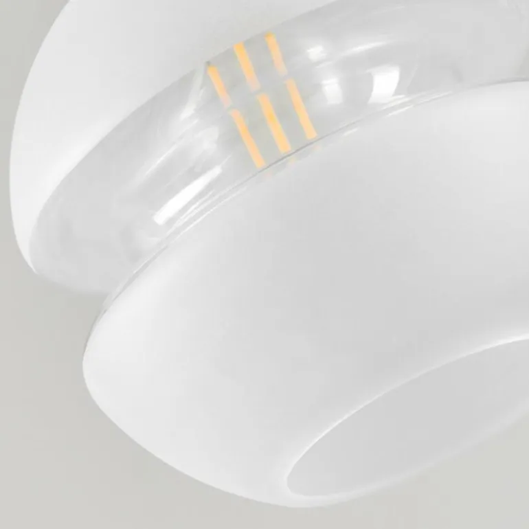 Suspension Ventosa Blanc, 5 lumières