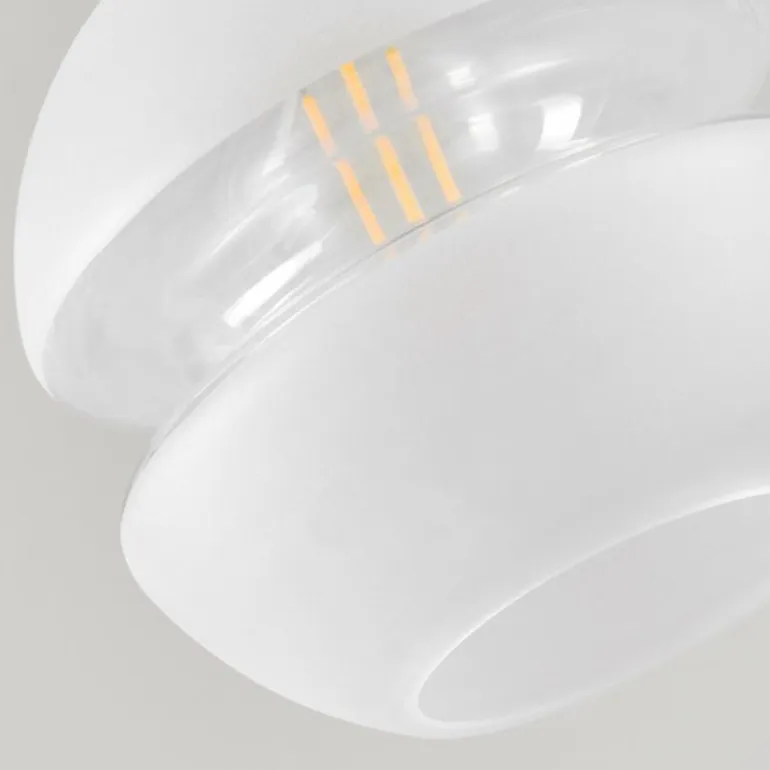 Suspension Ventosa Blanc, 9 lumières