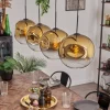 Suspension - Verre 30 cm Ripoll Or, Clair, 4 lumières