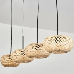 Suspension - Verre 25 cm Ripoll Écru, 4 lumières