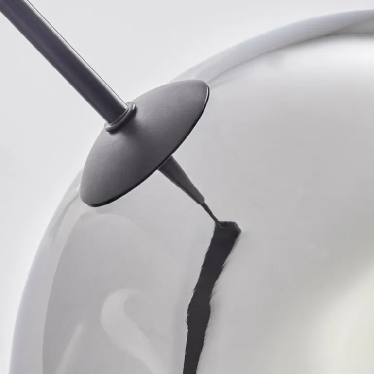Suspension - Verre 30 cm Ripoll Chrome, 3 lumières