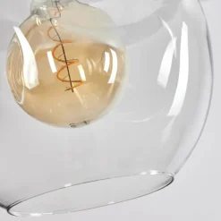 Suspension - Verre 30 cm Ripoll Clair, 3 lumières
