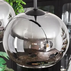 Suspension - Verre Apedo Fumé, 5 lumières