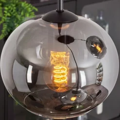 Suspension - Verre Apedo Fumé, 3 lumières